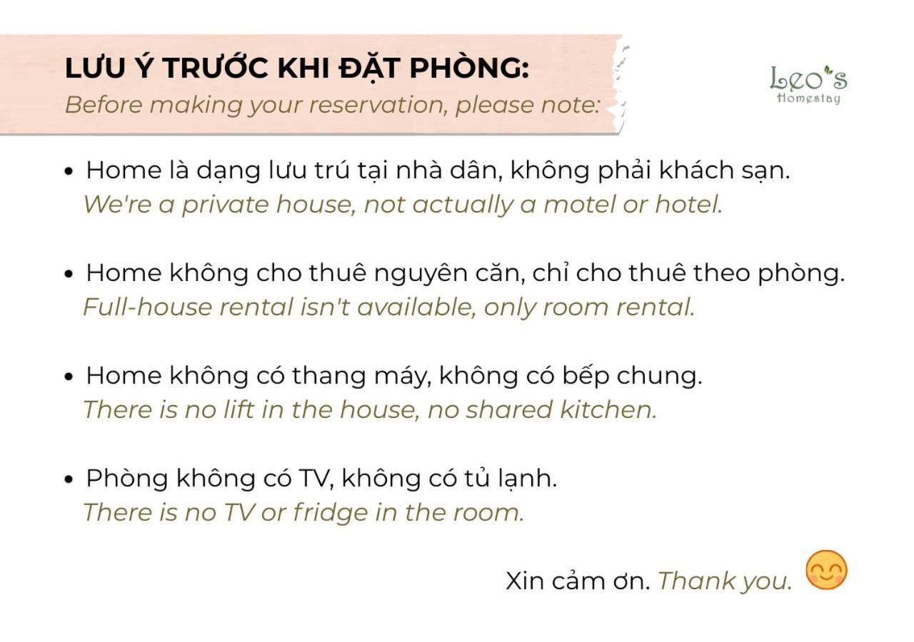 Leo'S Homestay ฟานซาง ภายนอก รูปภาพ